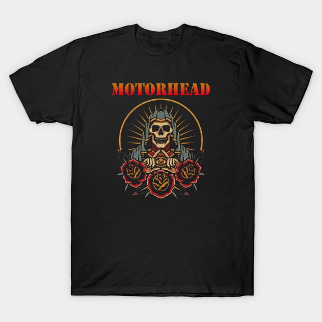 skull triangle motorhead T-Shirt by Art by neschtoons